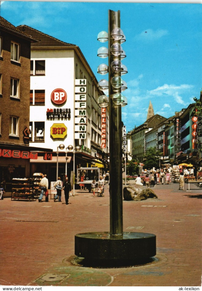 Ansichtskarte Solingen Fußgängerzone Belebt Straßen 1978 - Solingen