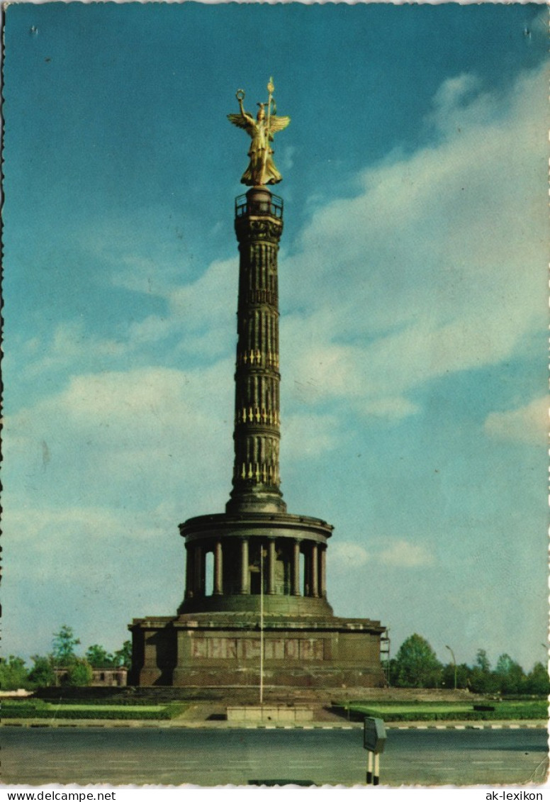 Ansichtskarte Mitte-Berlin Siegessäule 1965 - Mitte