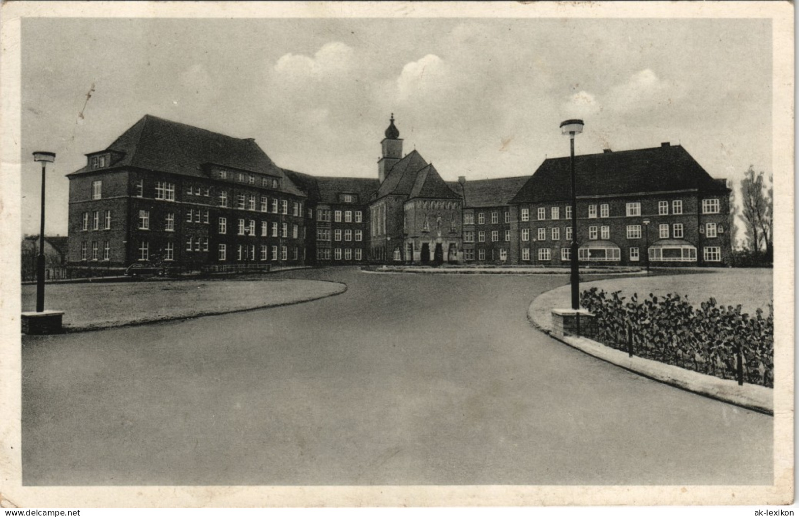 Ansichtskarte Rheine Partie Am Mathias Spital 1951 - Rheine