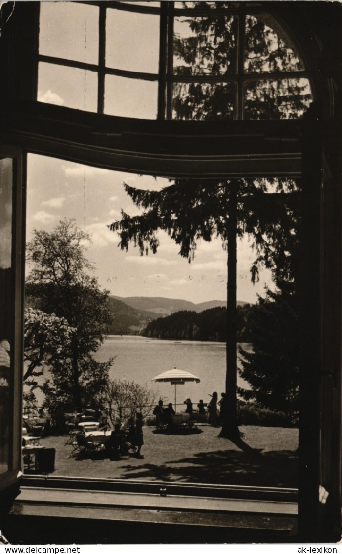 Ansichtskarte Titisee-Neustadt Schwarzwald Hotel Am See 1957 - Titisee-Neustadt