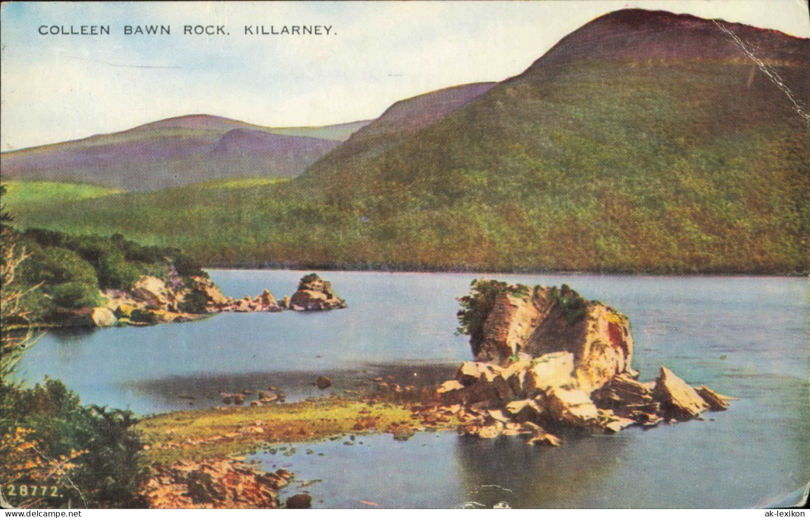 Postcard Killarney COLLEEN BAWN ROCK 1904 - Other & Unclassified