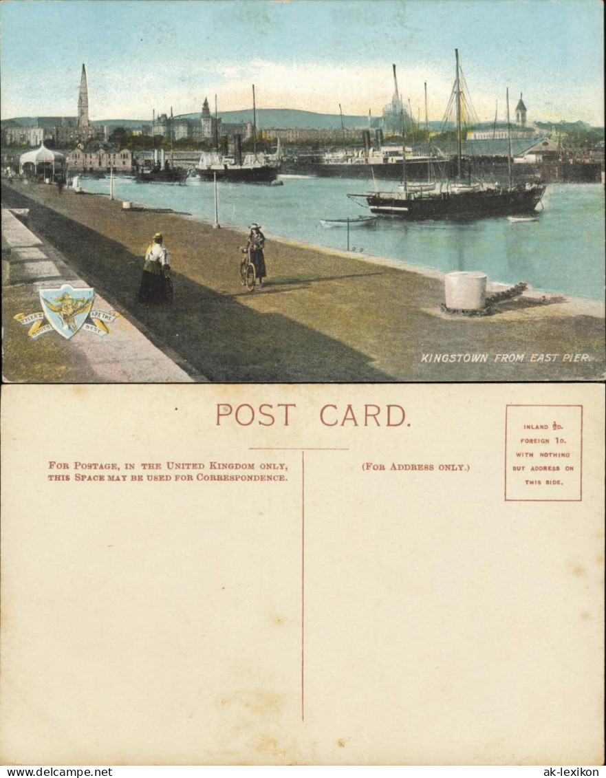 Kingstown ( St. Vincent Und Die Grenadinen) Hafen, Stadt, Dampfer 1912 - Zonder Classificatie