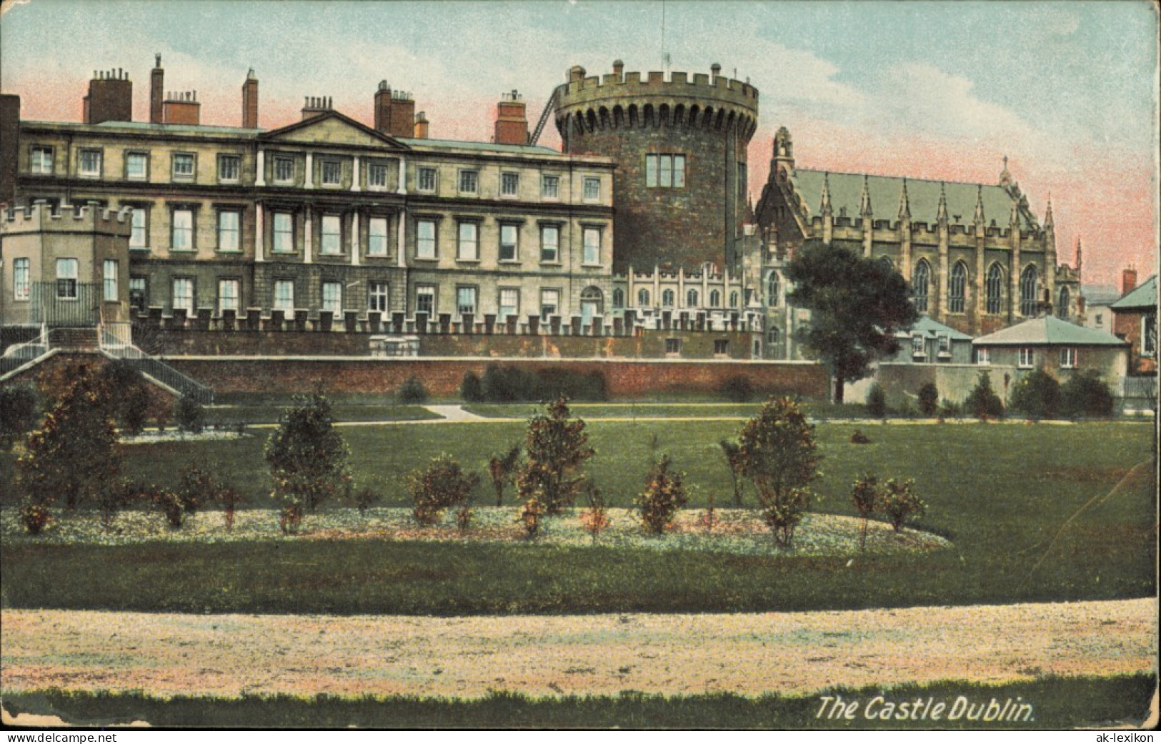 Postcard Dublin Baile Átha Cliath The Castle Dublin 1907 - Sonstige & Ohne Zuordnung