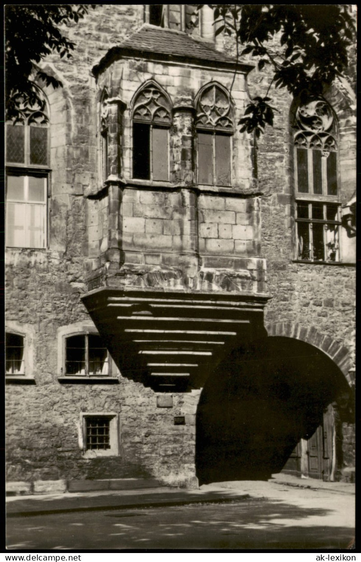 Ansichtskarte Erfurt Krämerbrücke Eingang DDR AK 1960 - Erfurt