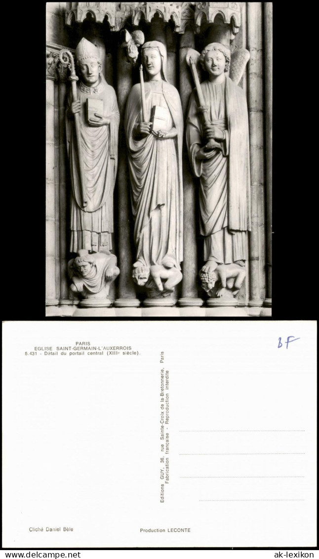 CPA Paris Eglise Kirche Saint-Germain-l'Auxerrois 1962 - Sonstige & Ohne Zuordnung