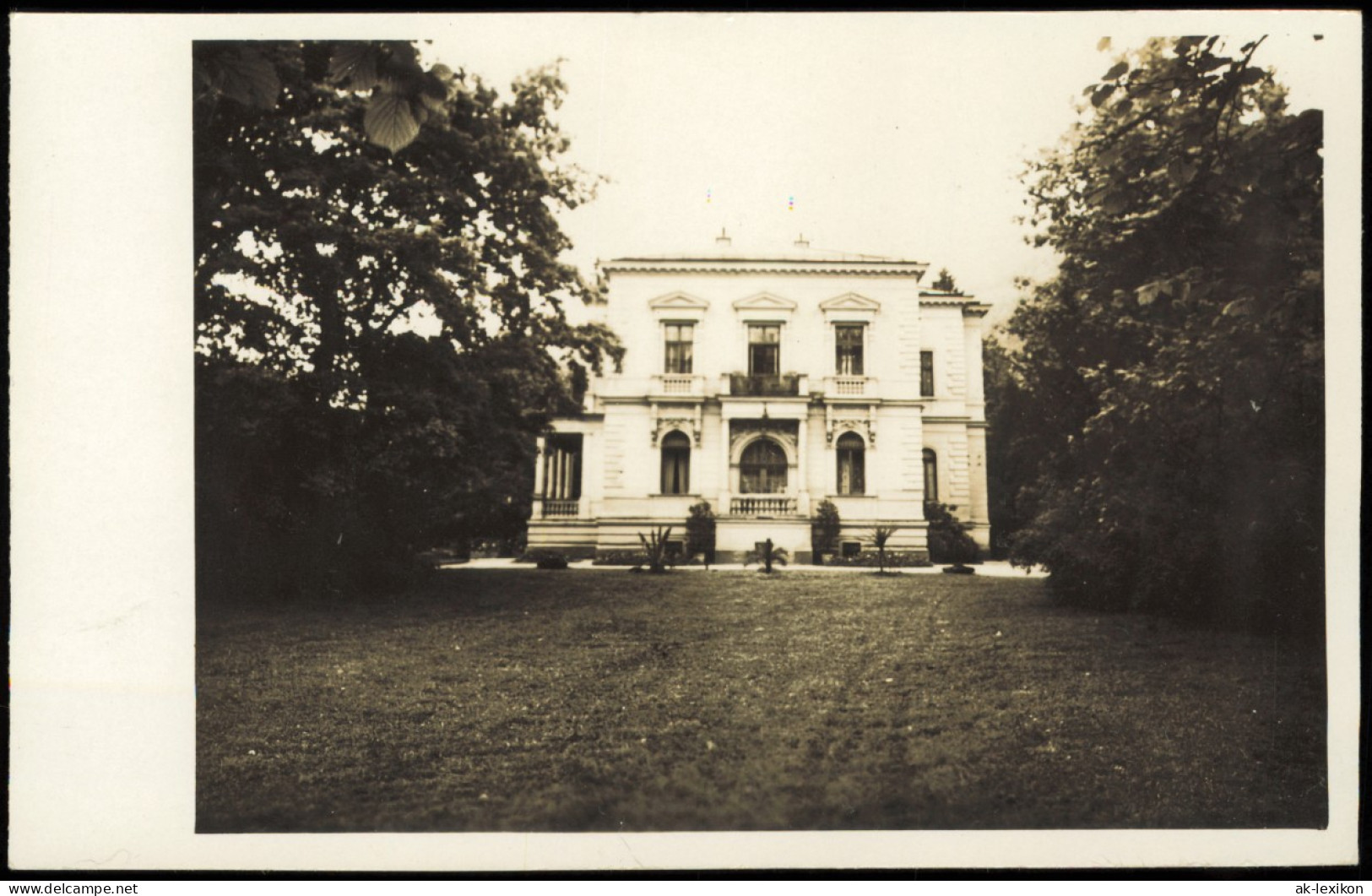 Foto  Gutshaus - Villa 1912 Privatfoto - Zu Identifizieren