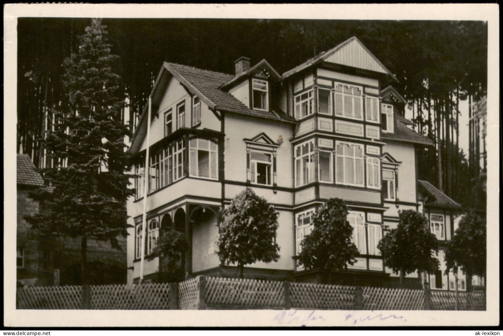 Finsterbergen-Friedrichroda Haus Waldfrieden Zur DDR-Zeit 1956/1955 - Friedrichroda