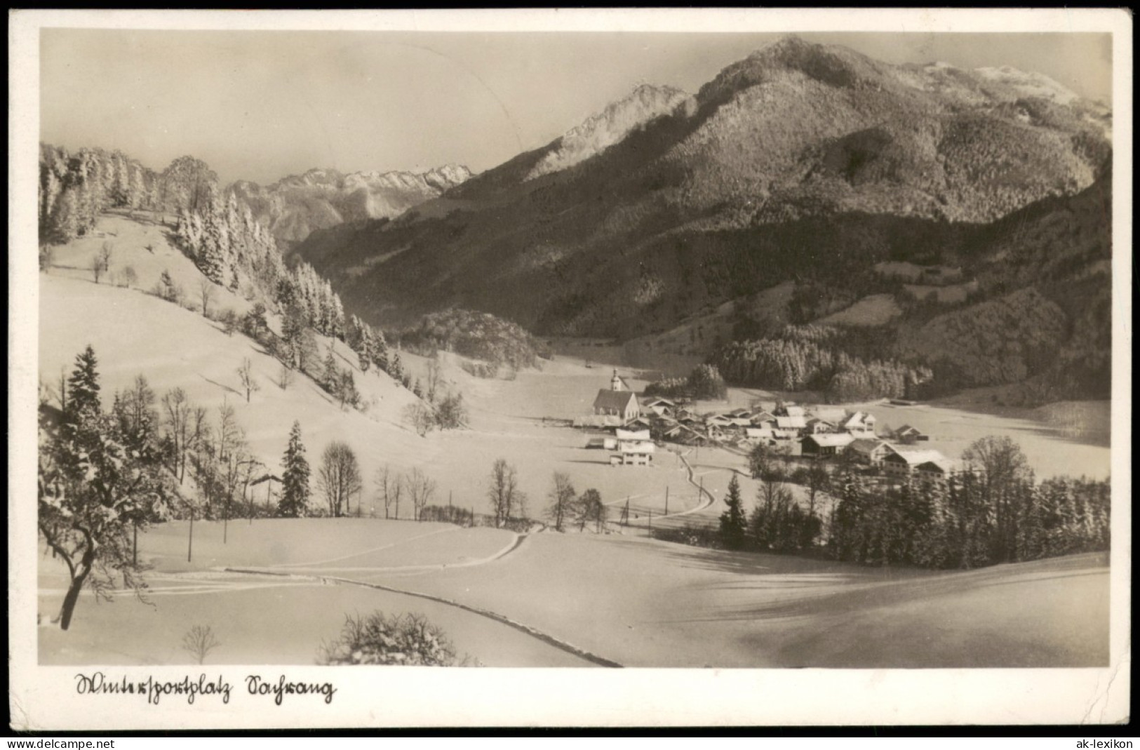 Winter-Ansichtskarten (Schnee/Eis) / Stimmungsbild Cekade Sag 11 1953 - Unclassified