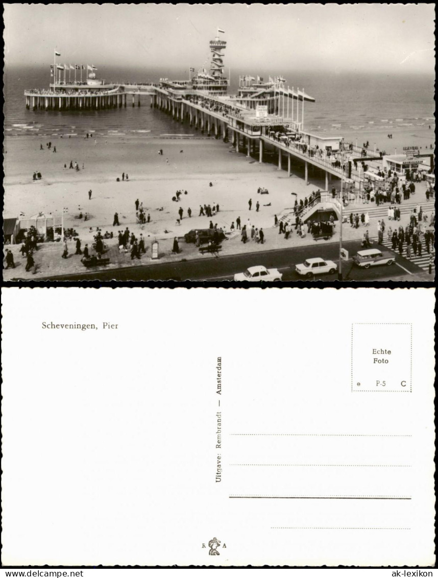 Postkaart Scheveningen-Den Haag Den Haag Strandstraße, Pier 1967 - Altri & Non Classificati