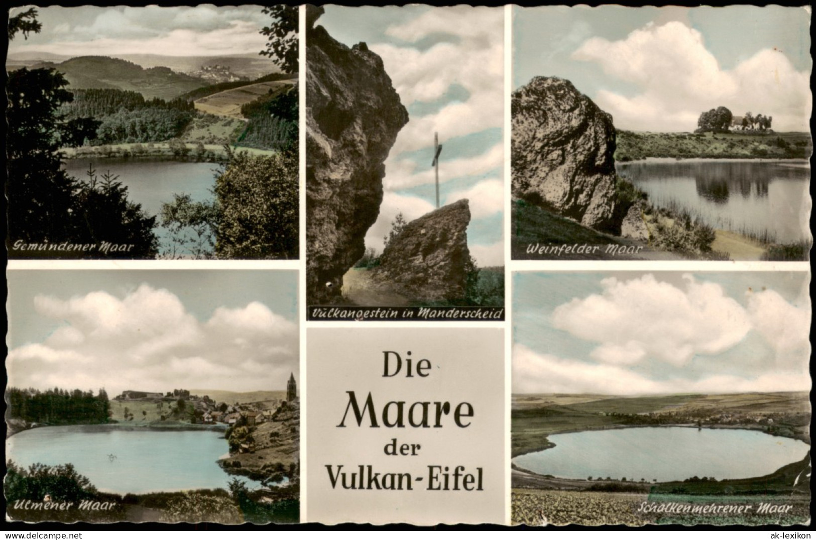 Ansichtskarte Daun Eifel Die Maare Colorfotokarte MB 1964 - Daun