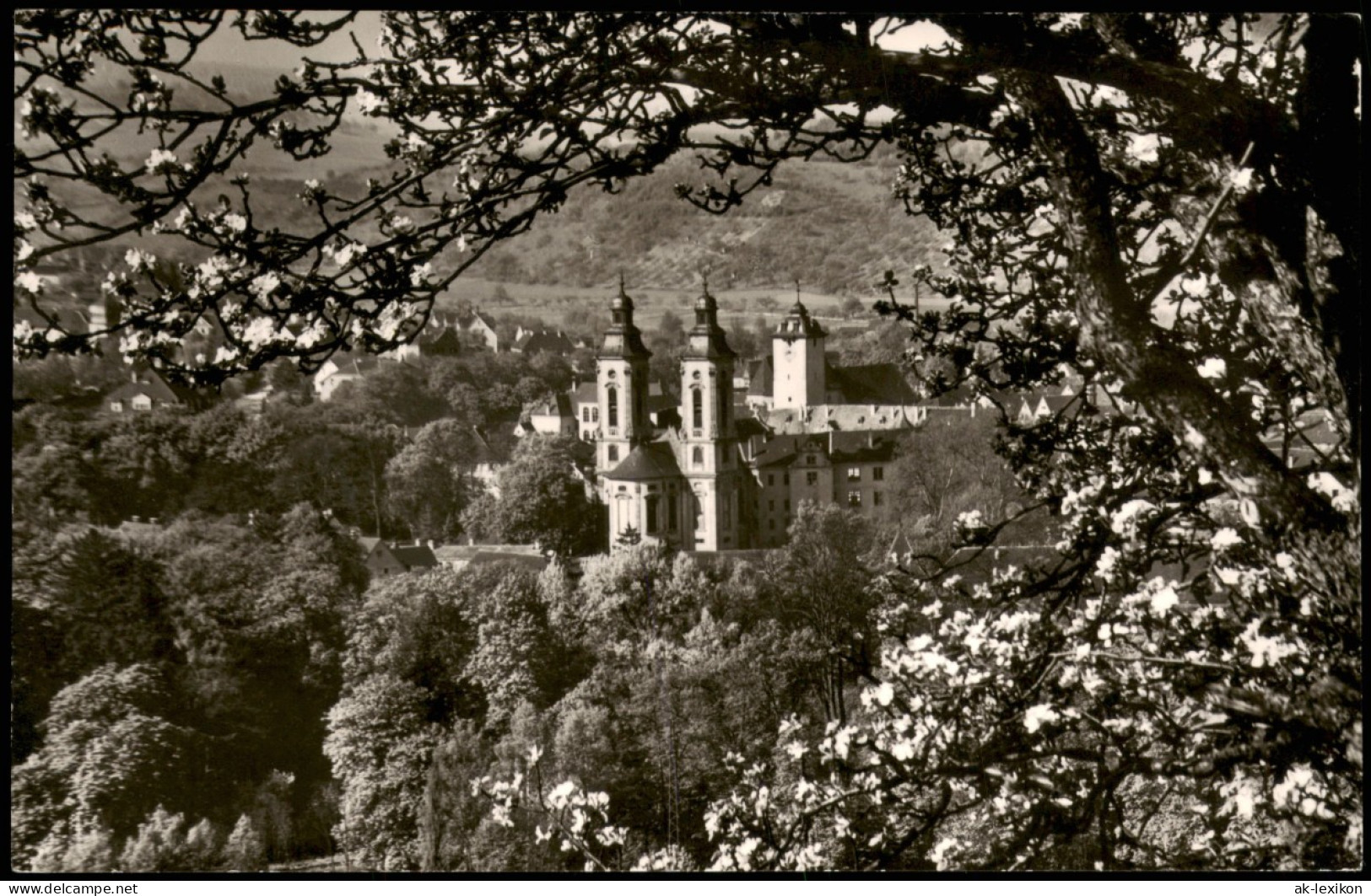 Ansichtskarte Bad Mergentheim Stadtblick 1966 - Bad Mergentheim