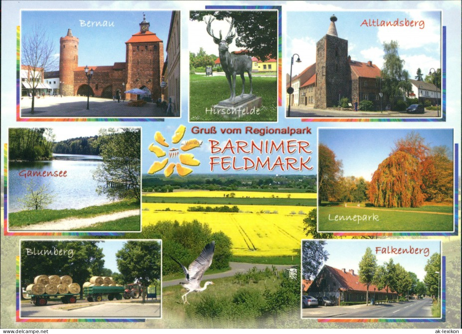 Regionalpark Barnimer Feldmark, U.a. Blumberg, Falkenberg, Altlandsberg, Bernau - Bernau