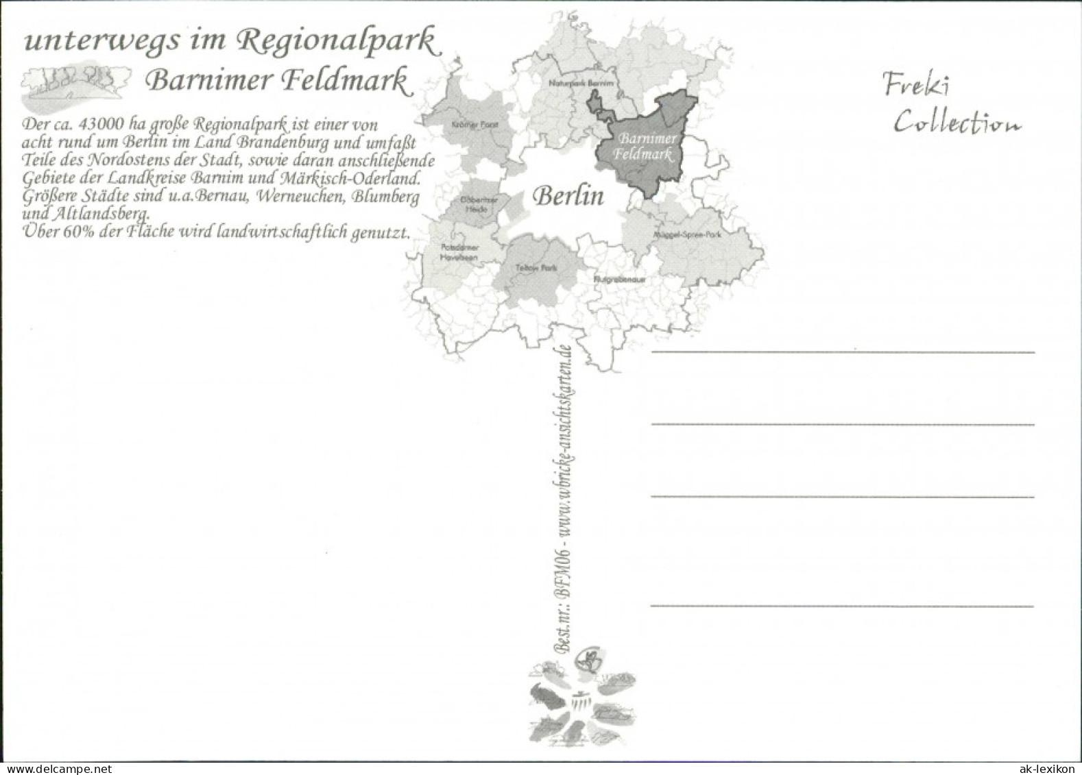 Regionalpark Barnimer Feldmark, U.a. Blumberg, Falkenberg, Altlandsberg, Bernau - Bernau