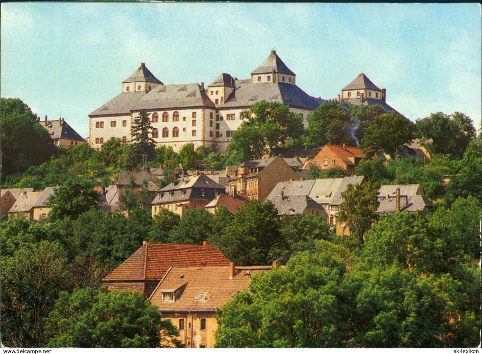 Ansichtskarte Augustusburg Erzgebirge Schloß Augustusburg 1986/1985 - Augustusburg
