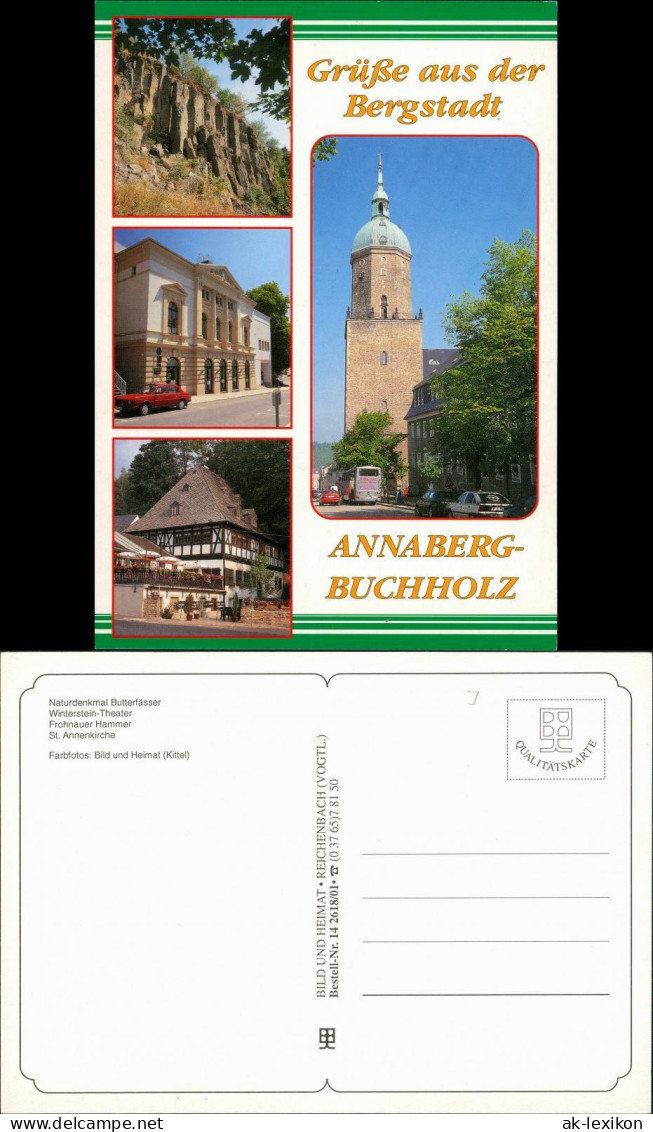 Annaberg-Buchholz Natursenkmal ButterfässerWinterstein-Theater, Frohnauer 1995 - Annaberg-Buchholz