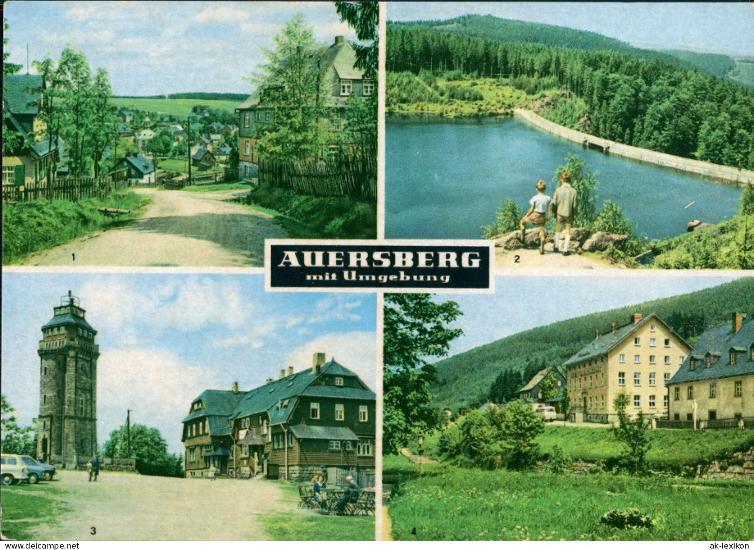 Auersberg (Erzgebirge) Carlsfeld, „Berghotel Auersberg", Wildenthal 1968 - Other & Unclassified