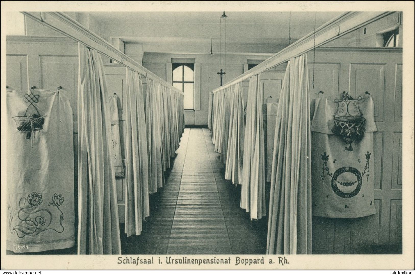 Ansichtskarte Boppard Ursulinenkloster - Schlafsaal 1922 - Boppard