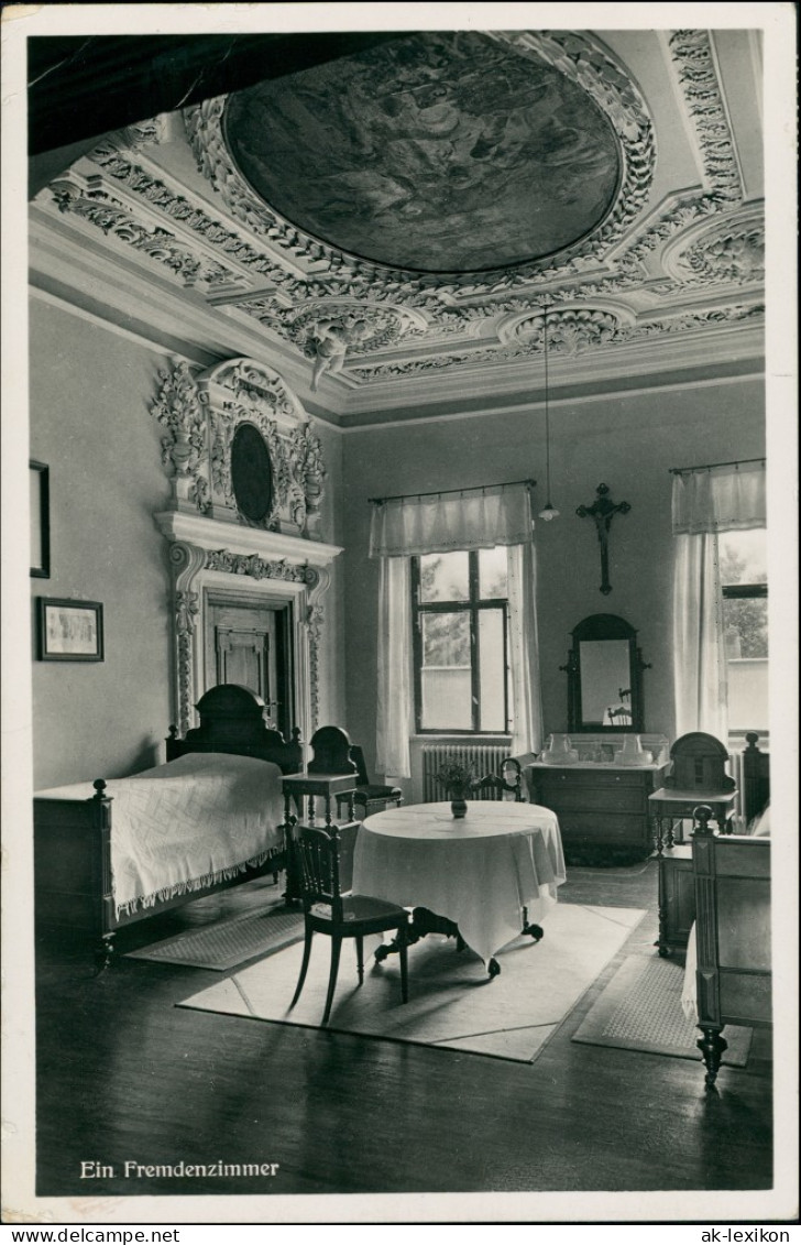 Ansichtskarte  Wohnungen, Zimmer Innenansichten "Ein Fremdenzimmer" 1935 - Zonder Classificatie
