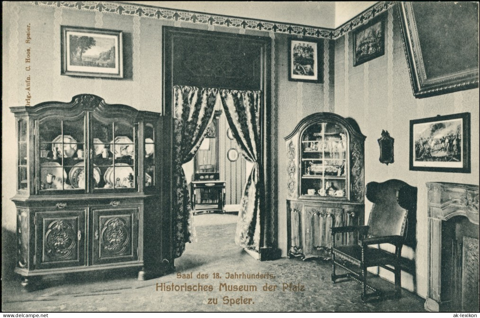 Ansichtskarte Speyer Historisches Museum Saal Des 18. Jh. 1912 - Speyer