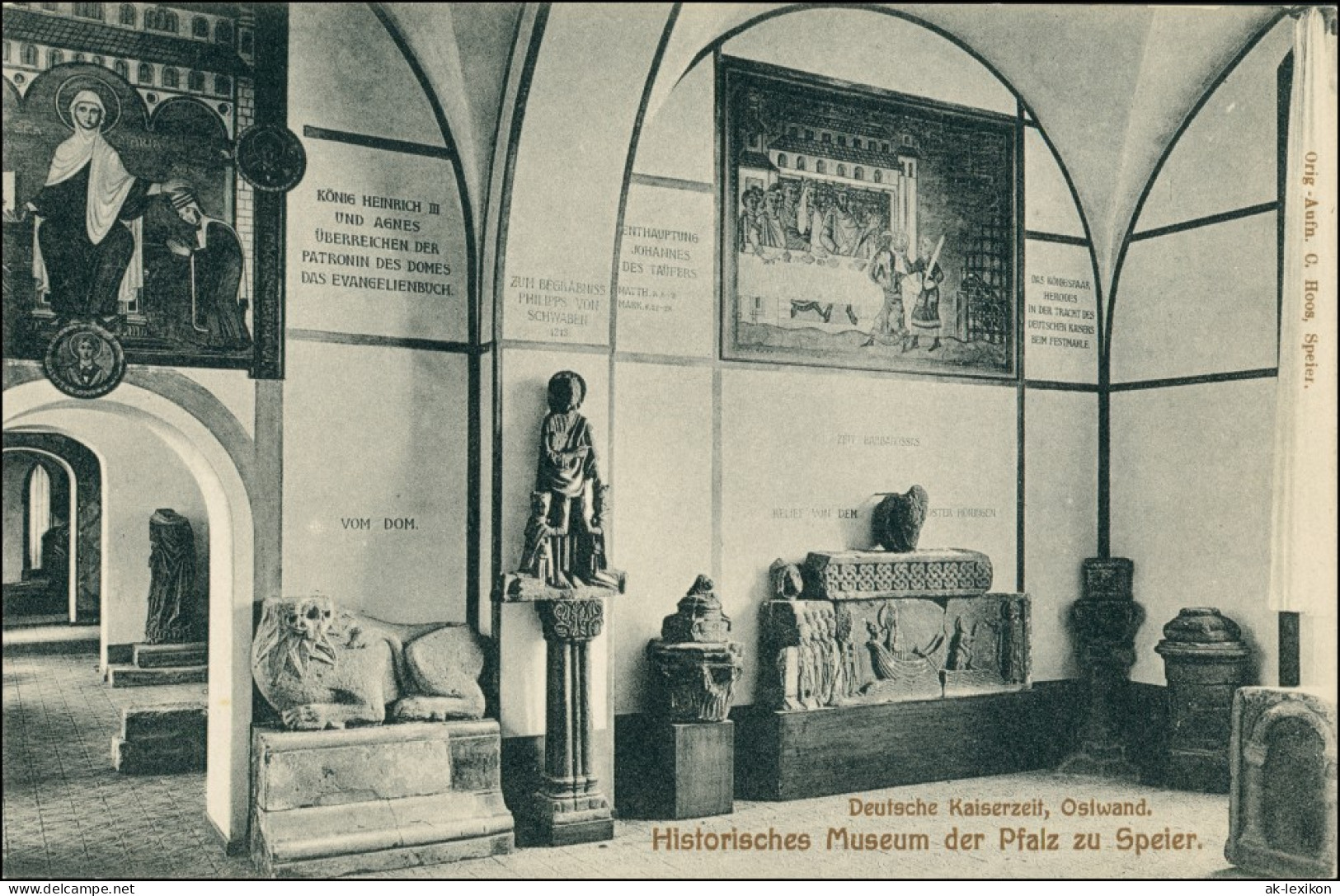 Ansichtskarte Speyer Historisches Museum - Deutsche Kaiserzeit 1913 - Speyer