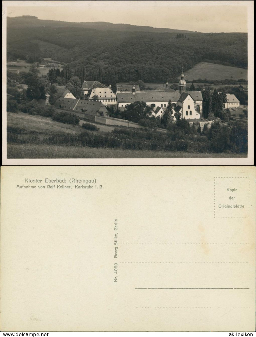 Ansichtskarte Eltville Am Rhein Kloster Eberbach 1932 - Eltville