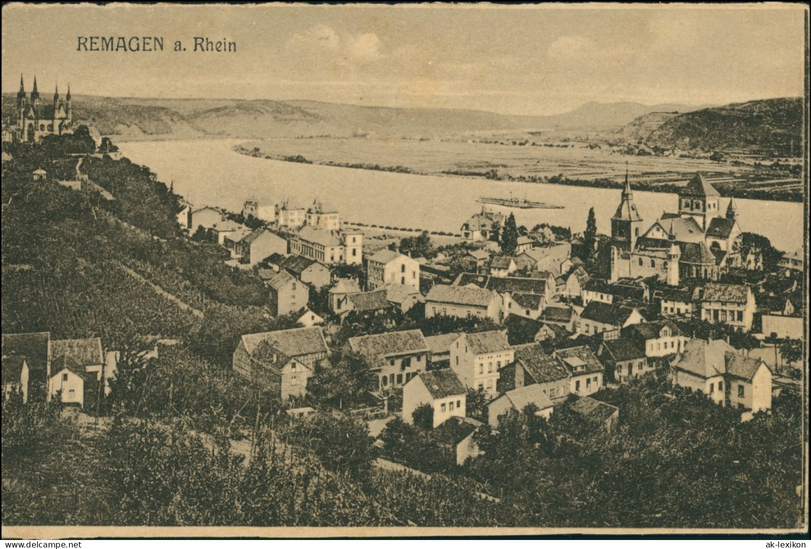 Ansichtskarte Remagen Stadt 1915 - Remagen