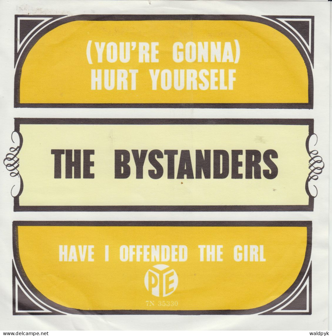 THE BYSTANDERS - (You're Gonna) Hurt Yourself - Autres - Musique Anglaise