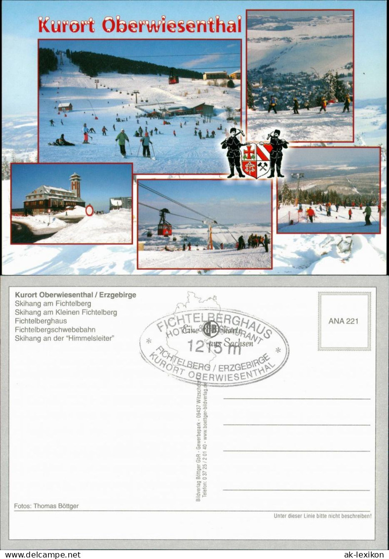 Oberwiesenthal Mehrbild-AK Mit Fichtelberg, Ski-Hang, Fichtelberghaus 2005 - Oberwiesenthal