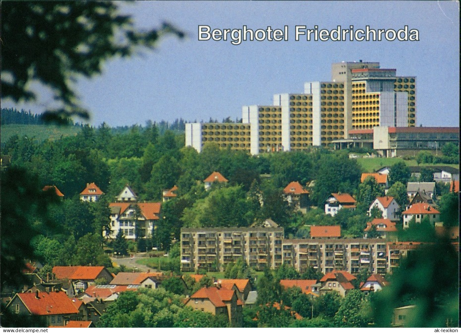 Finsterbergen-Friedrichroda Berghotel Hotel Friedrichroda Panorama Blick 2000 - Friedrichroda