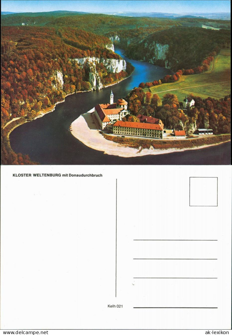 Kelheim Luftbild-Aufnahme KLOSTER WELTENBURG Mit Donaudurchbruch 2000 - Kelheim
