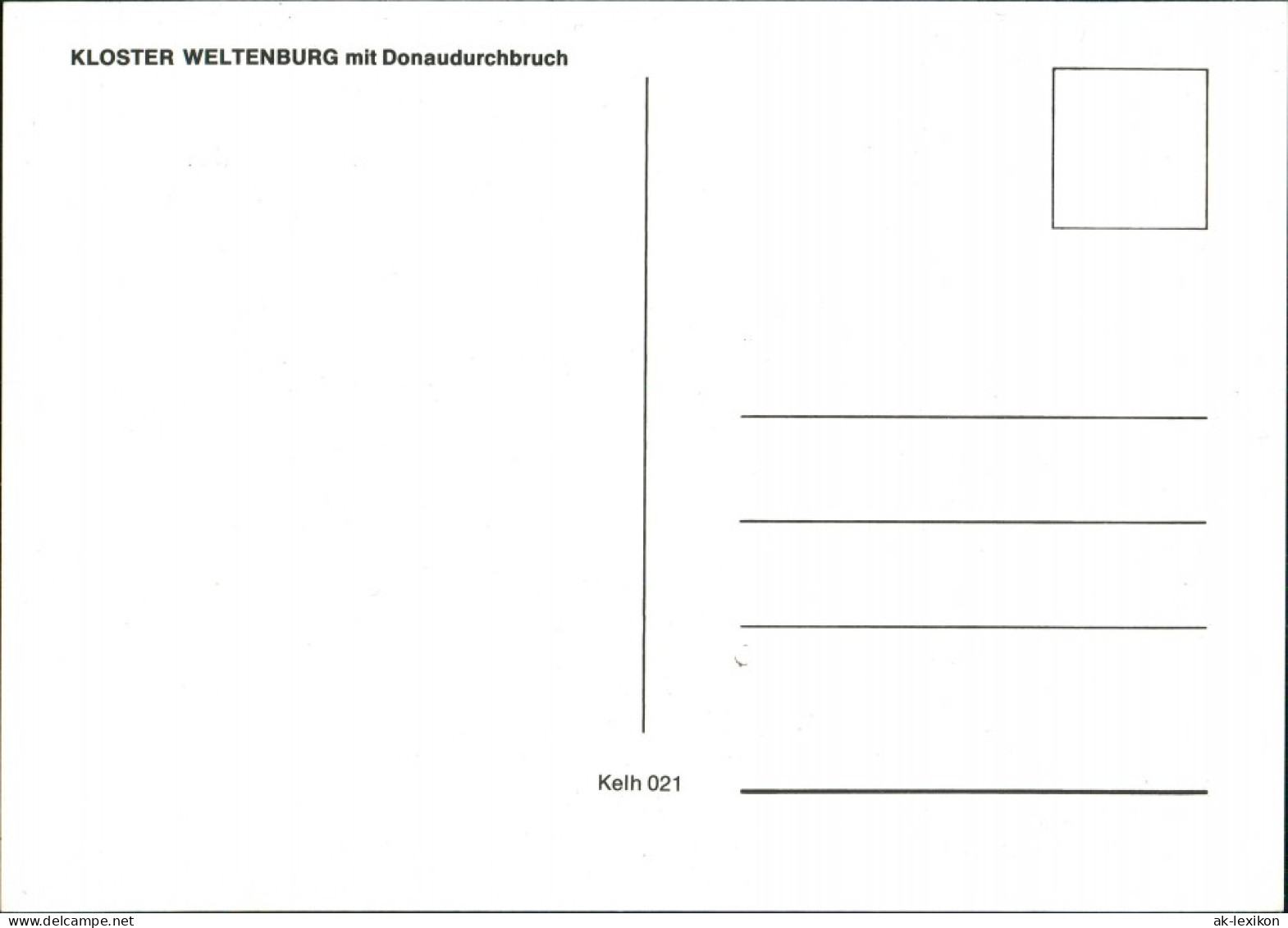 Kelheim Luftbild-Aufnahme KLOSTER WELTENBURG Mit Donaudurchbruch 2000 - Kelheim
