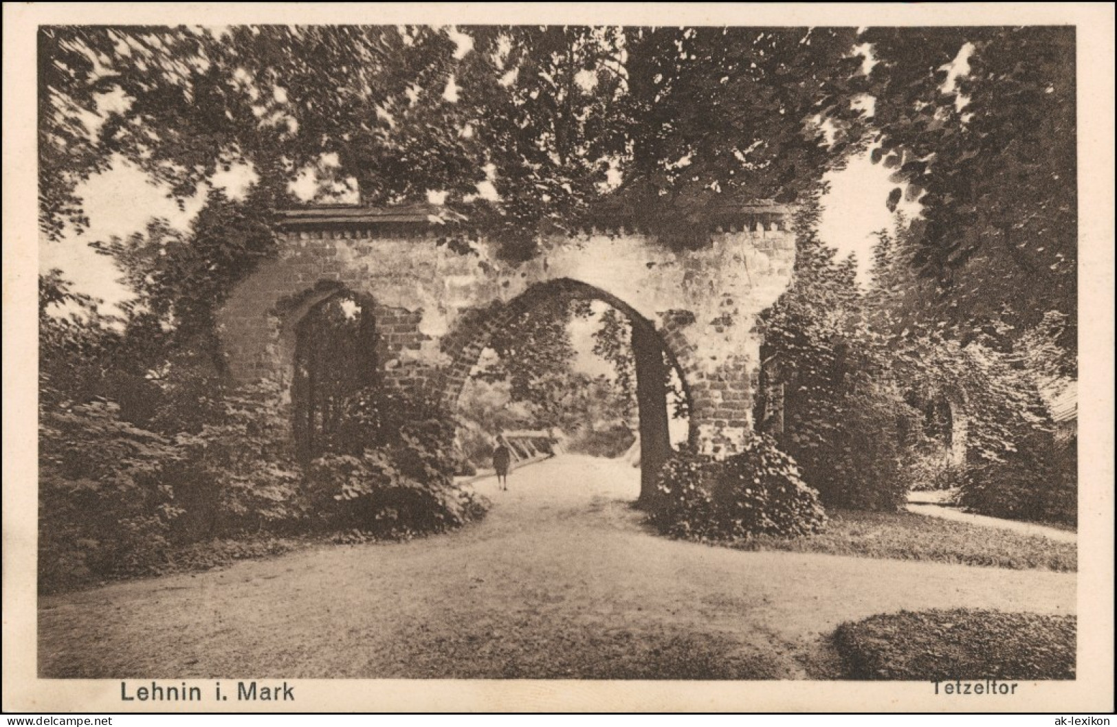 Ansichtskarte Kloster Lehnin Tetzeltor 192 - Lehnin