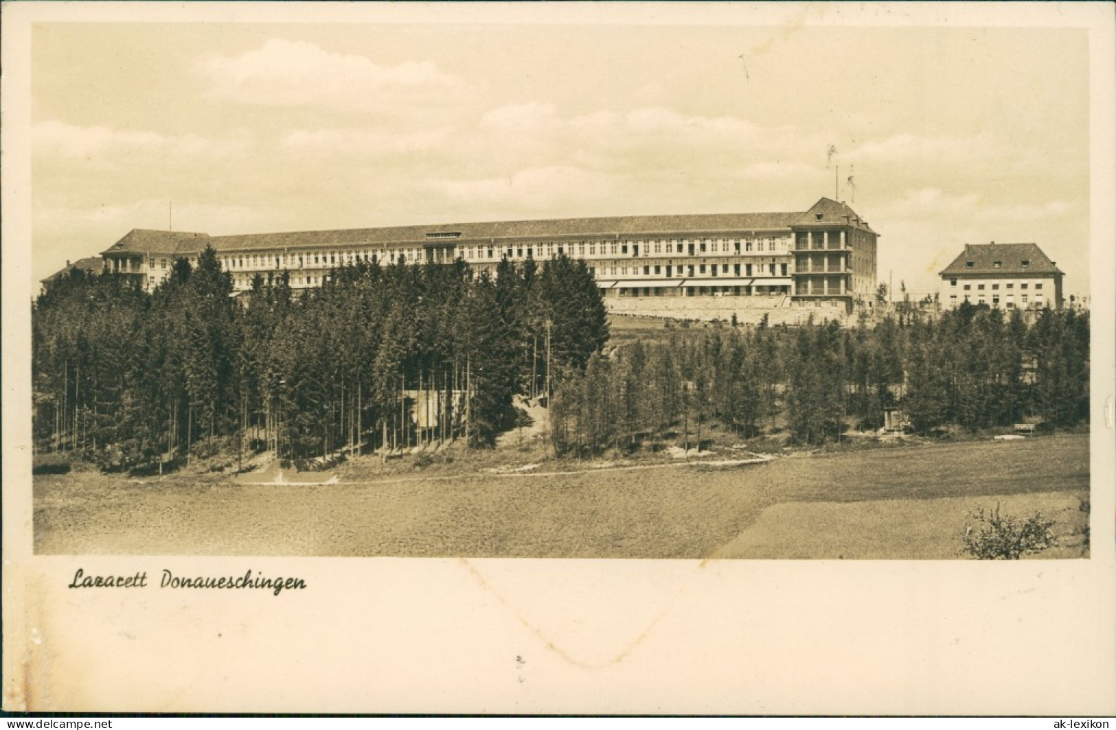 Ansichtskarte Donaueschingen Lazarett 1932 - Donaueschingen