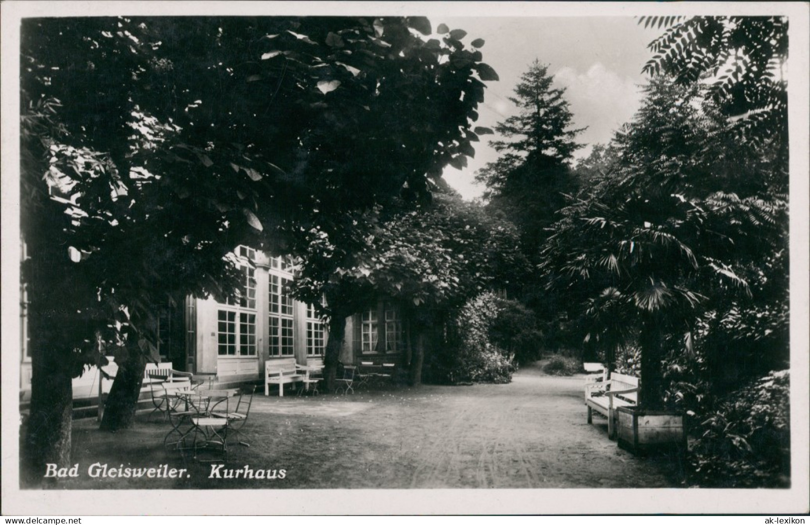 Ansichtskarte Gleisweiler-Edenkoben Kurhaus 1932 - Edenkoben