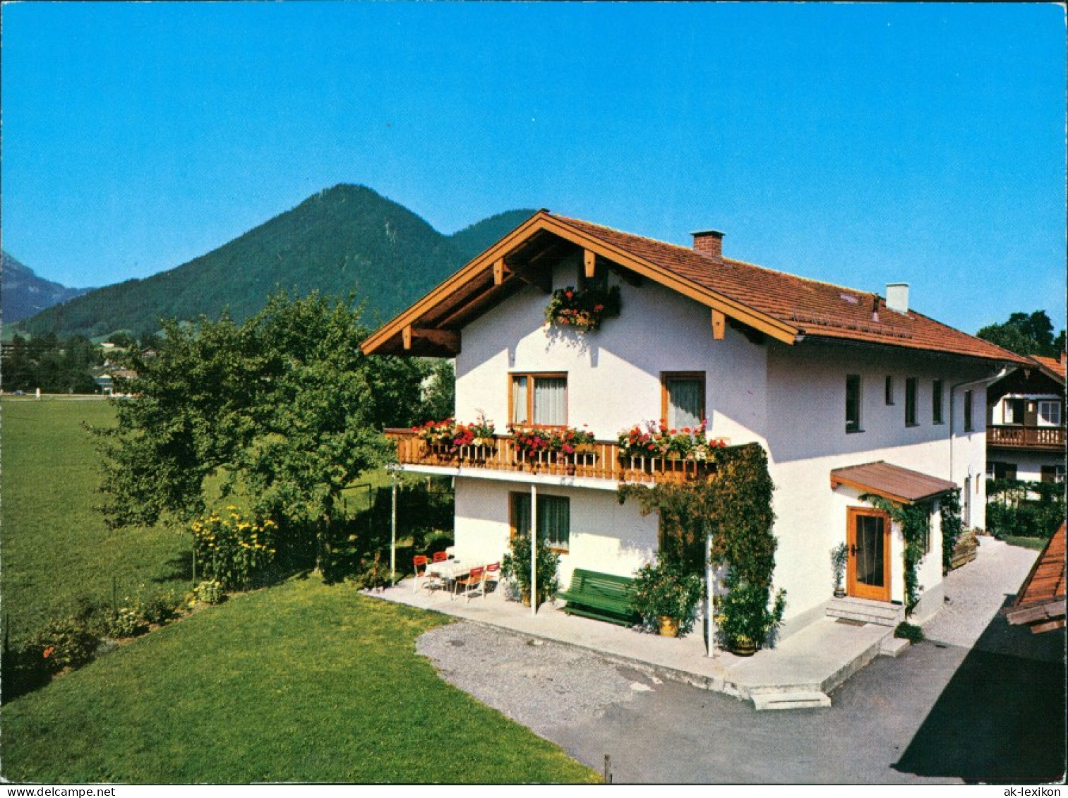 Ruhpolding Unterkunft Haus Jacob Burghartswieser Christi Probststrasse 1980 - Ruhpolding