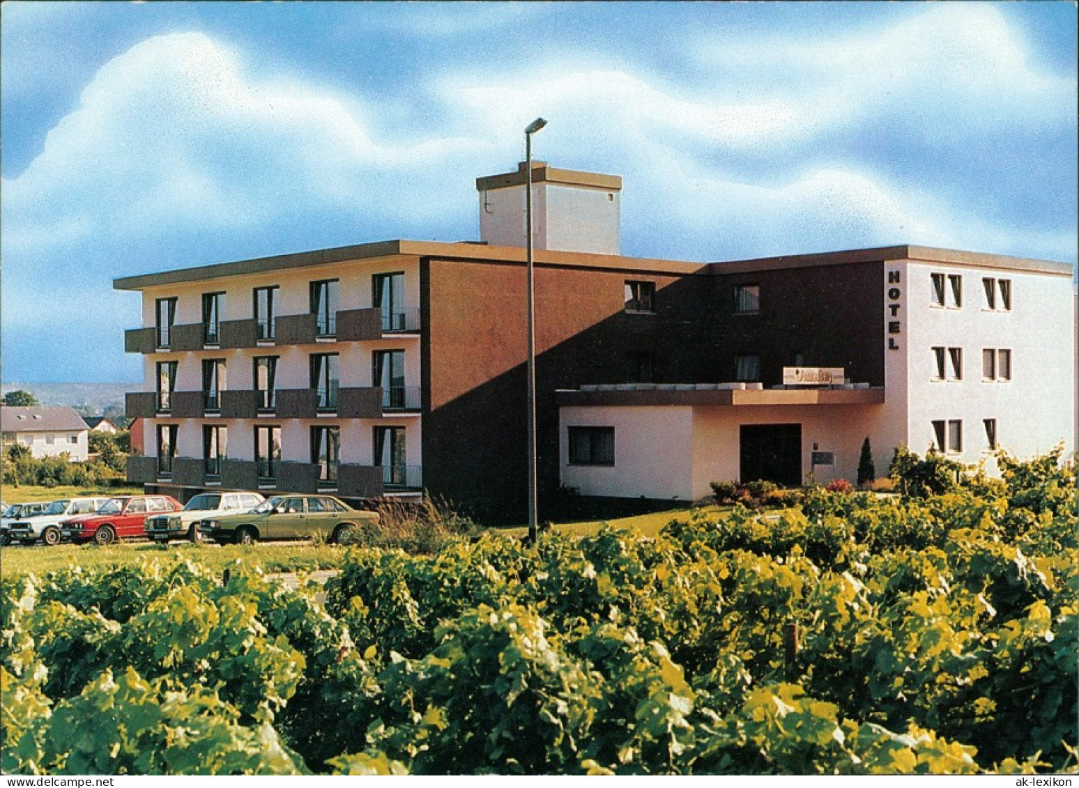 Ansichtskarte Eltville Am Rhein Hotel Garni Sonnenberg - Autos 1980 - Eltville