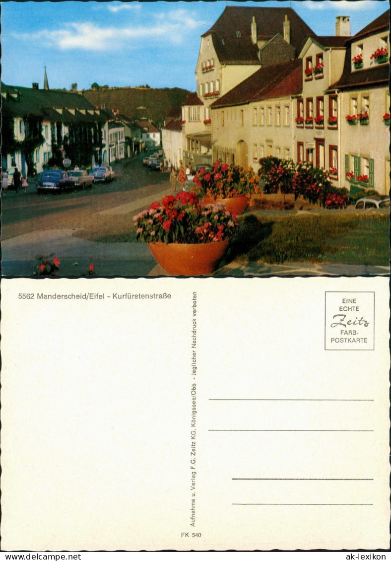 Ansichtskarte Manderscheid Kurfürstenstraße 1973 - Manderscheid