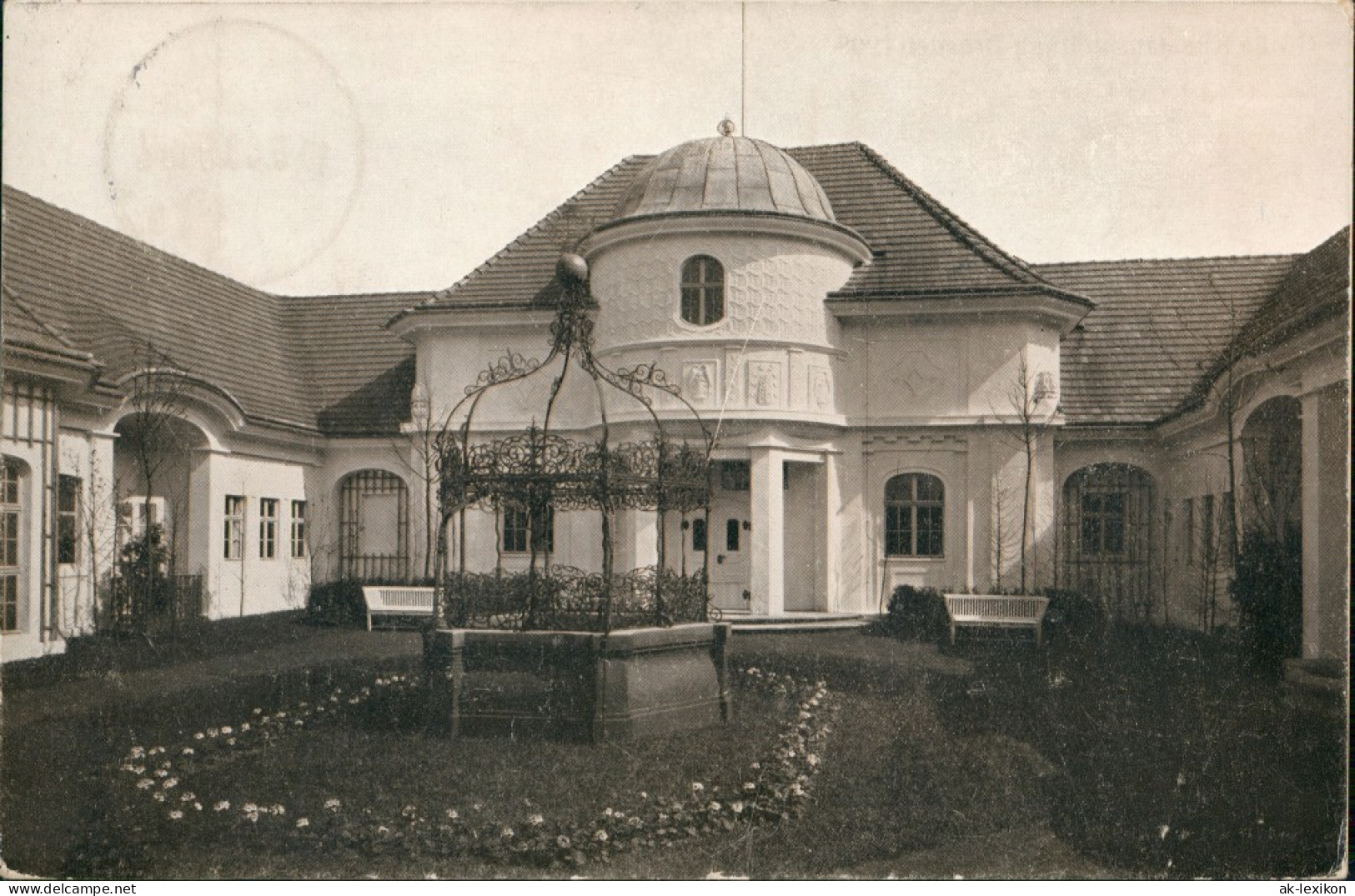 Ansichtskarte Dresden Kunstausstellung Sächsisches Haus 1908 - Dresden