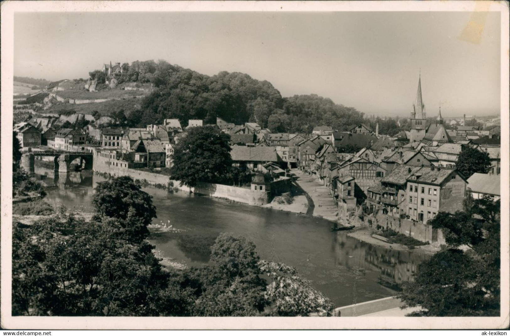 Ansichtskarte Bad Kreuznach Blick über Die Stadt 1962 - Bad Kreuznach