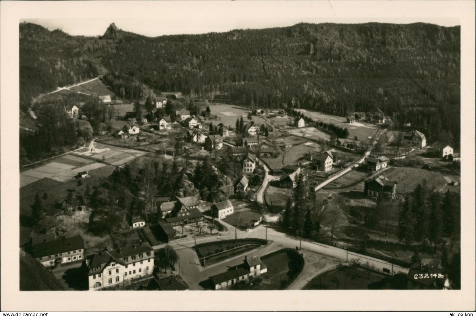 Ansichtskarte Oybin Zittauer Gebirge 1955 - Oybin