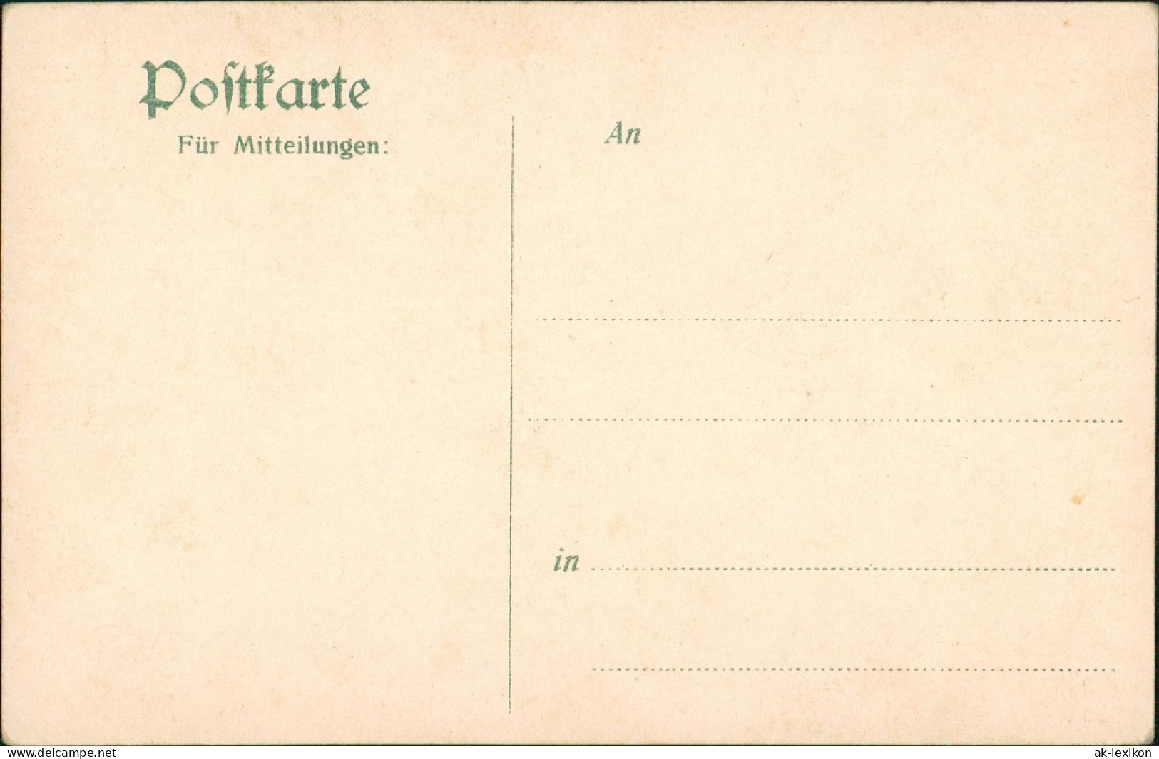 Ansichtskarte Erfurt Stadt, Villa 1912 - Erfurt