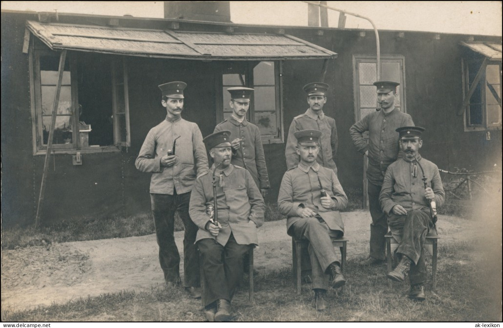 Militär Propaganda Foto Gruppe Hochrangiger Militärs 1915 Privatfoto - Autres & Non Classés