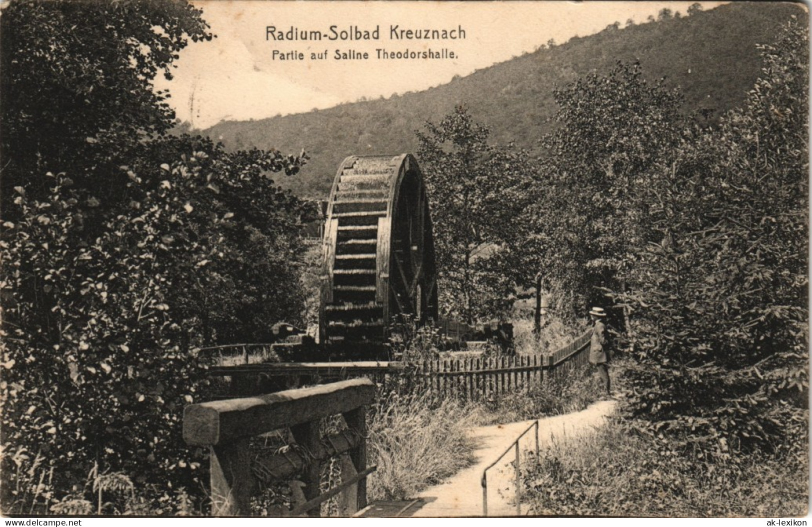 Ansichtskarte Bad Kreuznach Partie Auf Saline Theodorshalle 1925 - Bad Kreuznach