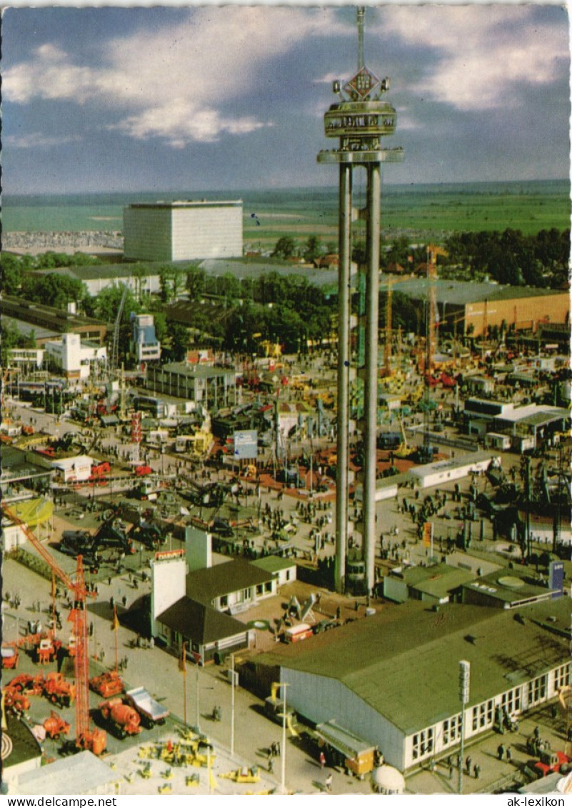 Ansichtskarte Hannover Messegelände, Turm - Fotokunst 1968 - Hannover