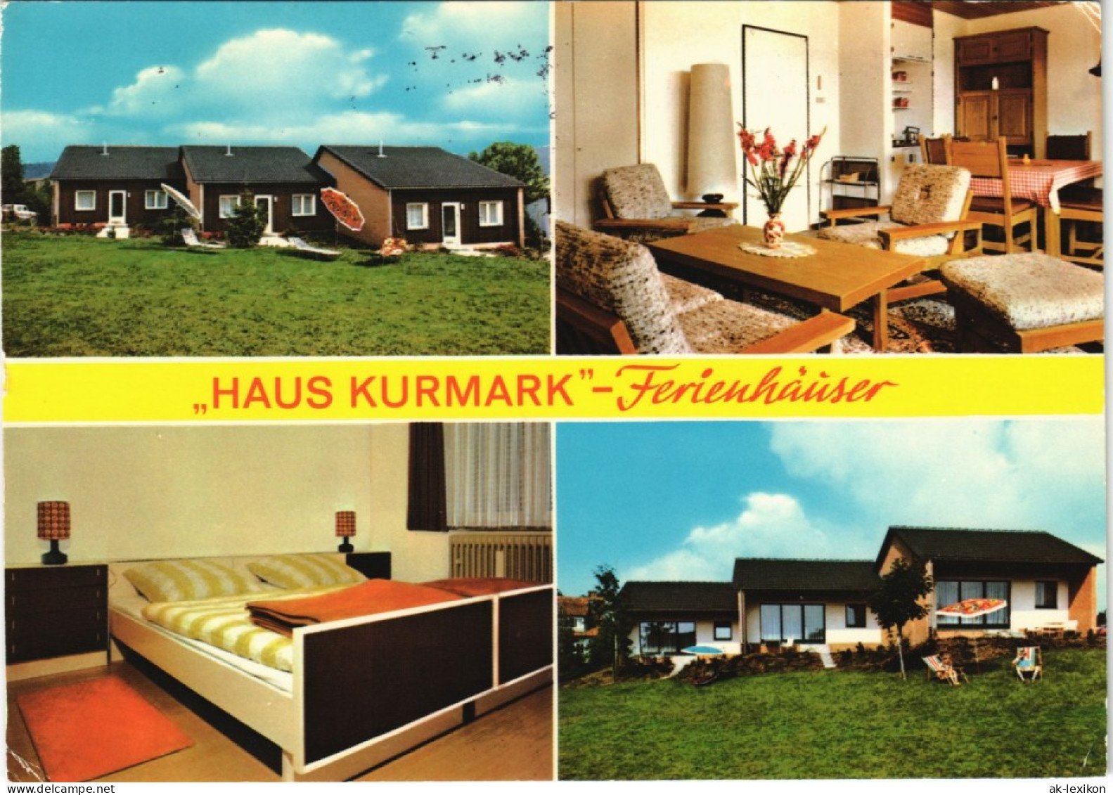 Ansichtskarte Clausthal-Zellerfeld Haus Kurmark - Ferienhäuser 1982 - Clausthal-Zellerfeld