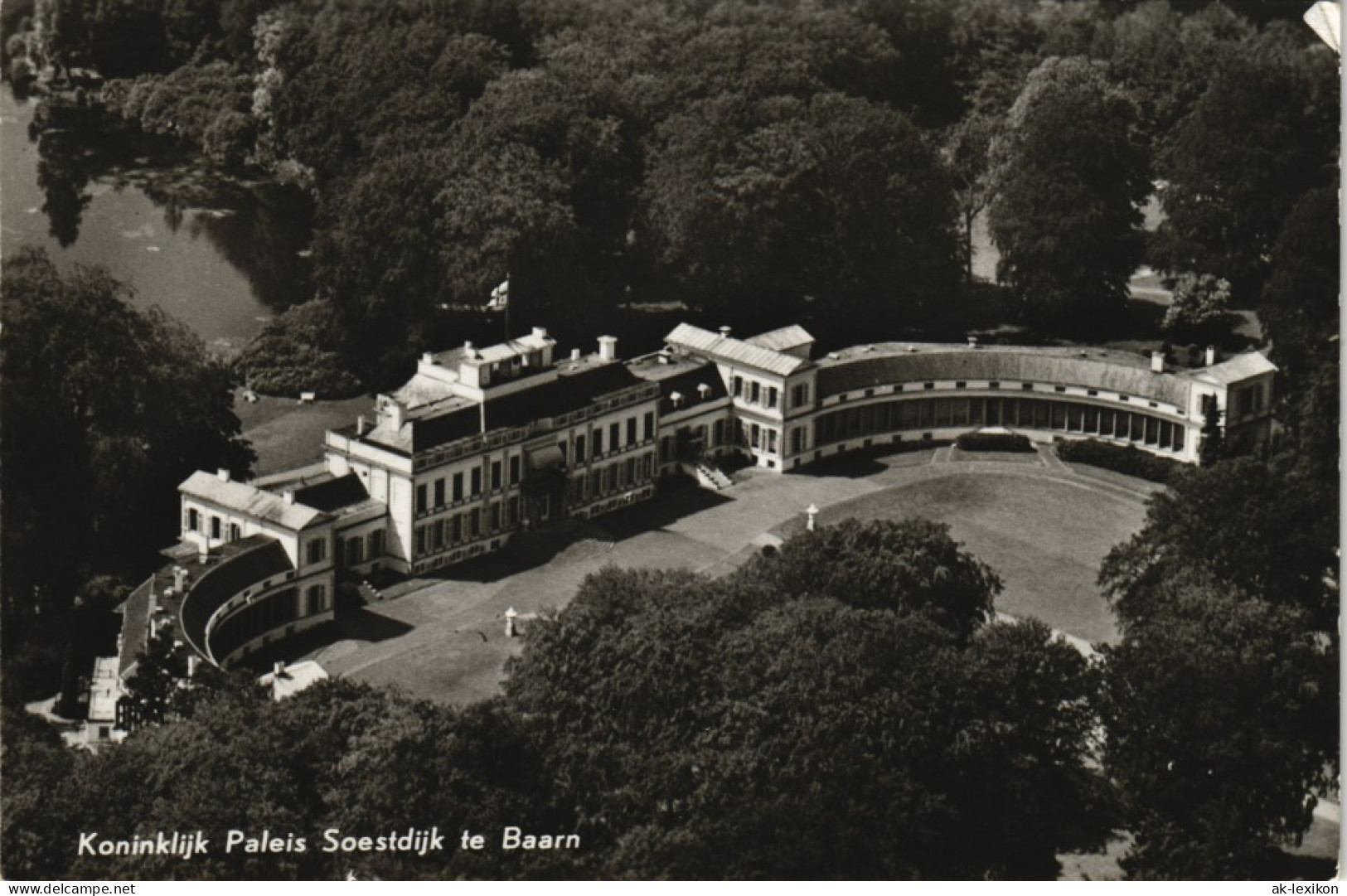 Soestdijk-Baarn Luftaufnahme Koninklijk Paleis Soestdijk Te Baarn 1967 - Sonstige & Ohne Zuordnung