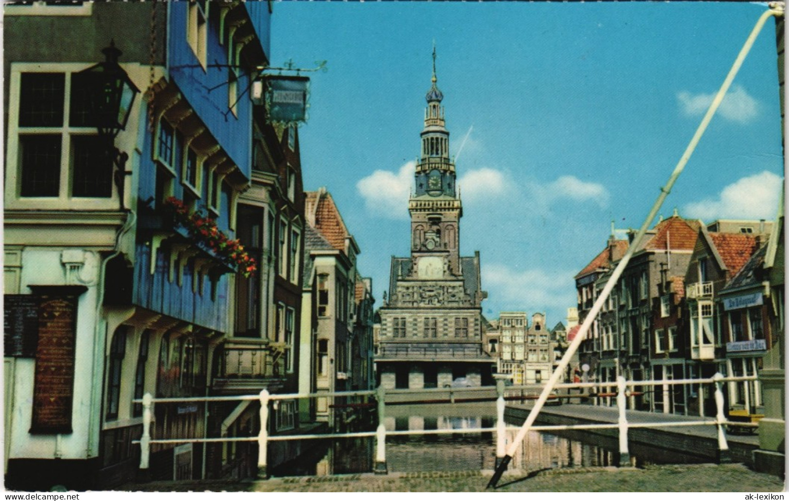 Postkaart Alkmaar Waaggebouw Ortsansicht 1970 - Otros & Sin Clasificación