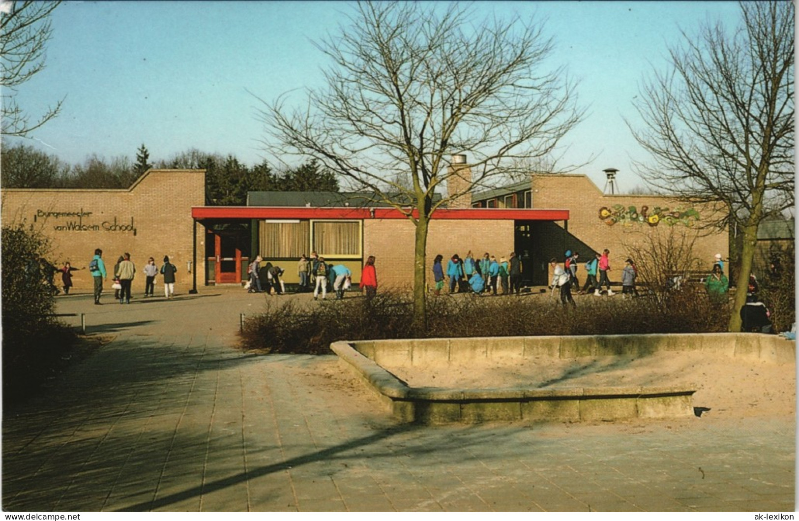 Postkaart Emst (Epe) Burgemeester Van Walsemschool 1975 - Altri & Non Classificati