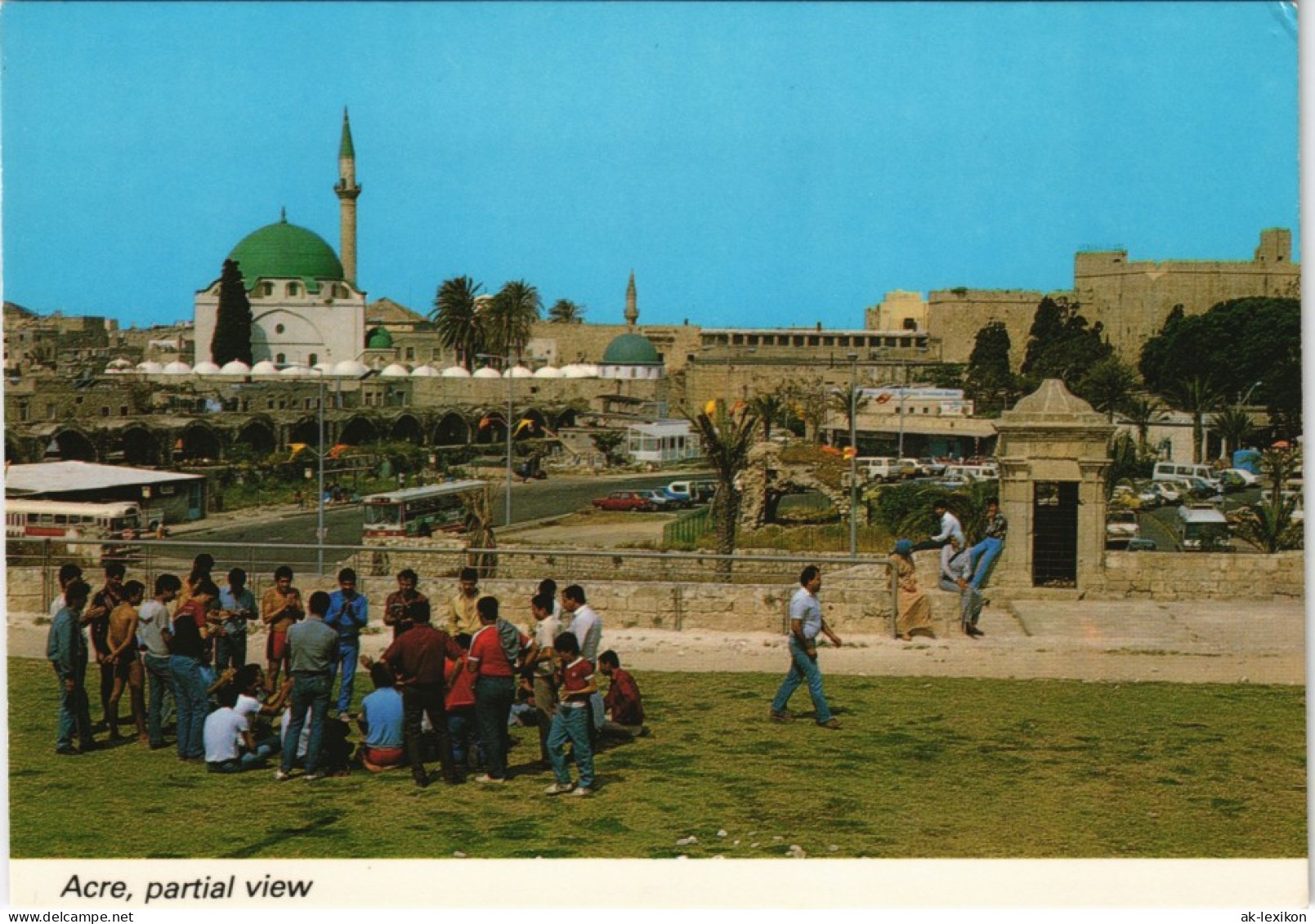 Akkon (Acre) עכו עכו, העיר העתיקה, מראה חלקי/Panorama Altstadt (Old City) 1980 - Israel