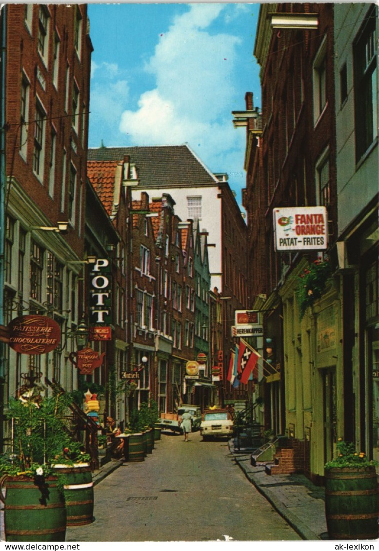 Amsterdam Amsterdam Voetboogstraat Geschäfte Geschäftsstrasse 1970 - Amsterdam